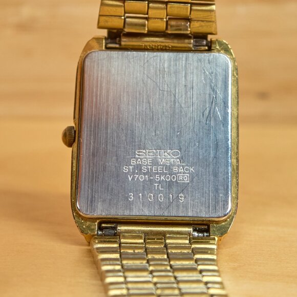 Vintage Seiko 7T94-0AH0 Chronograph Quartz Mens Watch - Picture 12 of 12